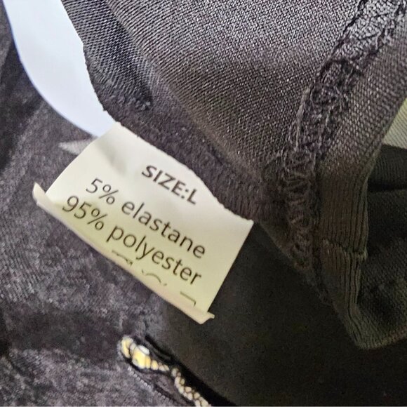 Cleopatra Costume Dress Matte Jersey Maxi Egyptian Collar Halloween Queen Nile L - Picture 7 of 8